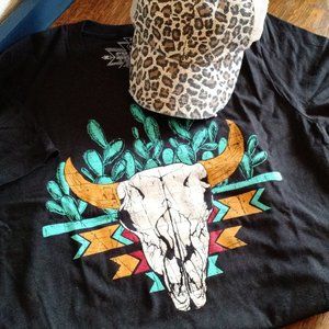 BOGO Tee + Hat NWT